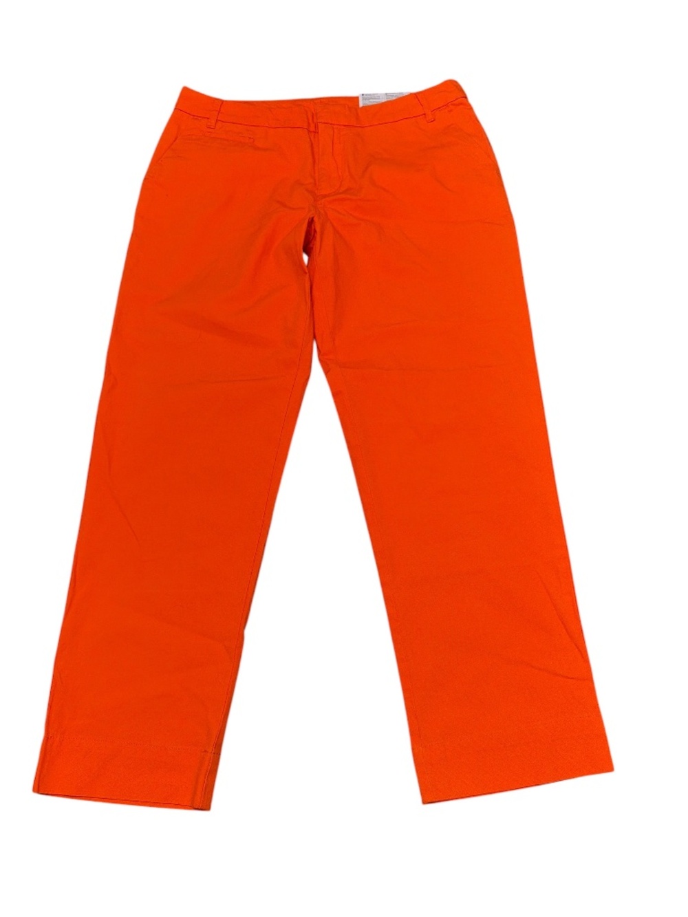 NWT Patagonia Stretch All Wear Capris Orange Organic Cotton Size 12